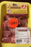 Mängden socker i Sauté de porc