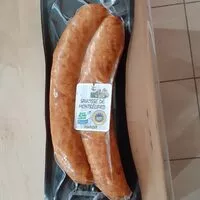 Mängden socker i Saucisses de montbeliard