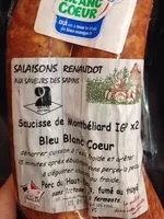 Mängden socker i Saucisse de Montbéliard