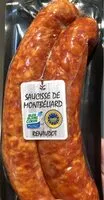 Mängden socker i Saucisse de Montbéliard