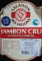 Mängden socker i Jambon cru