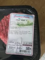 Mängden socker i Steak haché