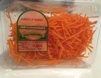 Mängden socker i Carottes rapées