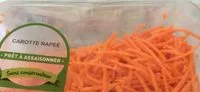 Mängden socker i Carotte rapee