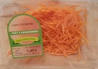 Mängden socker i Carotte Rapée