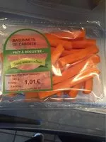 Mängden socker i Batonnet de carotte
