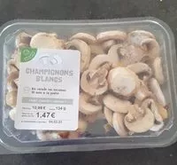 Mängden socker i Champignons Blancs