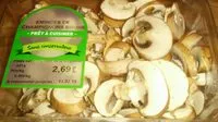 Mängden socker i Émincés de champignons brun