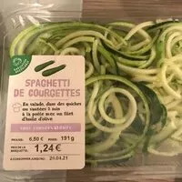 Mängden socker i Spaghettis de courgettes