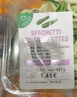 Mängden socker i Spaghetti de courgettes