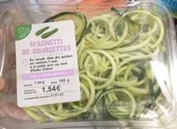 Mängden socker i Spaghettis courgettes