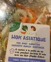 Mängden socker i Wok asiatique