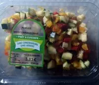 Mängden socker i Poêlée méditerranéenne