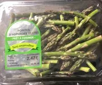 Mängden socker i Asperges