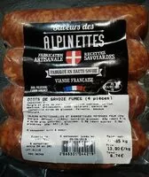 Mängden socker i Diots de Savoie fumés