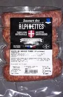 Mängden socker i Diots de Savoie fumes