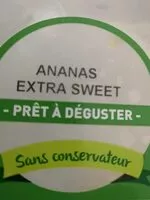 Mängden socker i ANANAS EXTRA SWEET