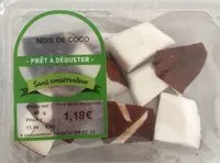 Mängden socker i Noix de Coco