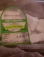 Mängden socker i Noix de coco