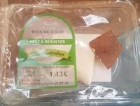 Mängden socker i Noix de coco