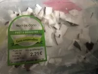 Mängden socker i Noix de coco