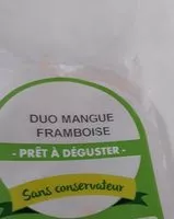 Mängden socker i Salade de fruits mangues framboises