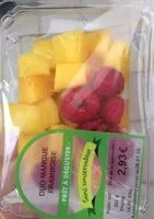 Mängden socker i Duo mangue framboise