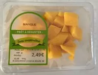 Mängden socker i Mangue