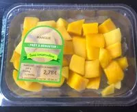 Mängden socker i Mangue prêt à deguster