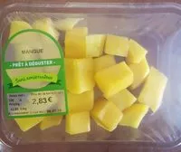 Mängden socker i Mangue prêt à déguster