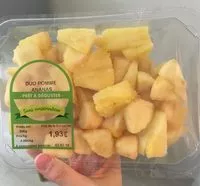 Mängden socker i Duo pommes ananas