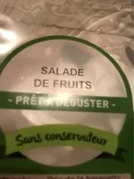 Mängden socker i Salade de fruits