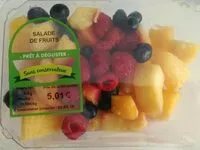 Mängden socker i Salade de fruits