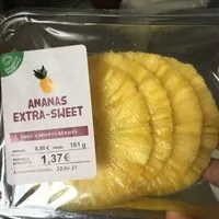 Mängden socker i Ananas extra sweet