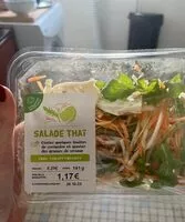 Mängden socker i Salade thaï