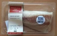 Mängden socker i Dos de lieu noir