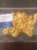 Mängden socker i Queue de crevettes cuites décortiquées marinées ail