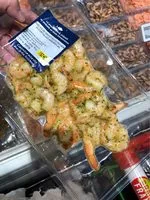 Mängden socker i Queues de crevettes à l'ail