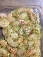 Mängden socker i Queues de crevettes marinees