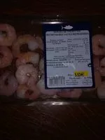 Mängden socker i Queues de crevettes décortiquées cuites réfrigérée