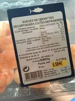 Mängden socker i Crevettes