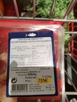 Mängden socker i Crevettes décortiquées