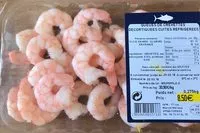 Mängden socker i QUEUES DE CREVETTES DECOTIQUEES