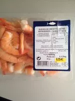 Mängden socker i Queues de crevettes cuites