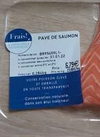 Mängden socker i Pavé de saumon