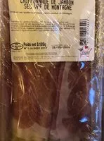 Mängden socker i Chiffonnade de jambon sec