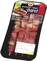 Mängden socker i Brochette d'abats de boeuf,