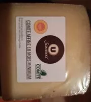 Mängden socker i Comté 18 mois