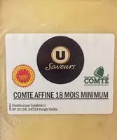 Mängden socker i Comte affine 18 mois