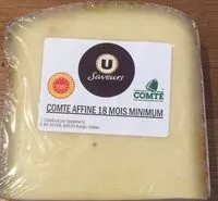 Mängden socker i Comté affiné 18 mois minimum